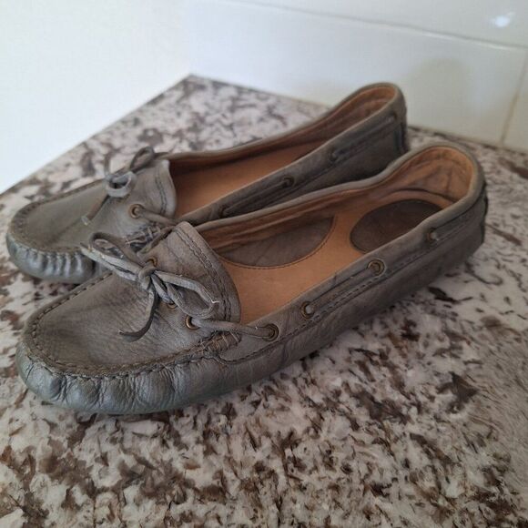 Frye Driving‎ Leather Moccasin  Loafers  size 6M - Picture 6 of 10